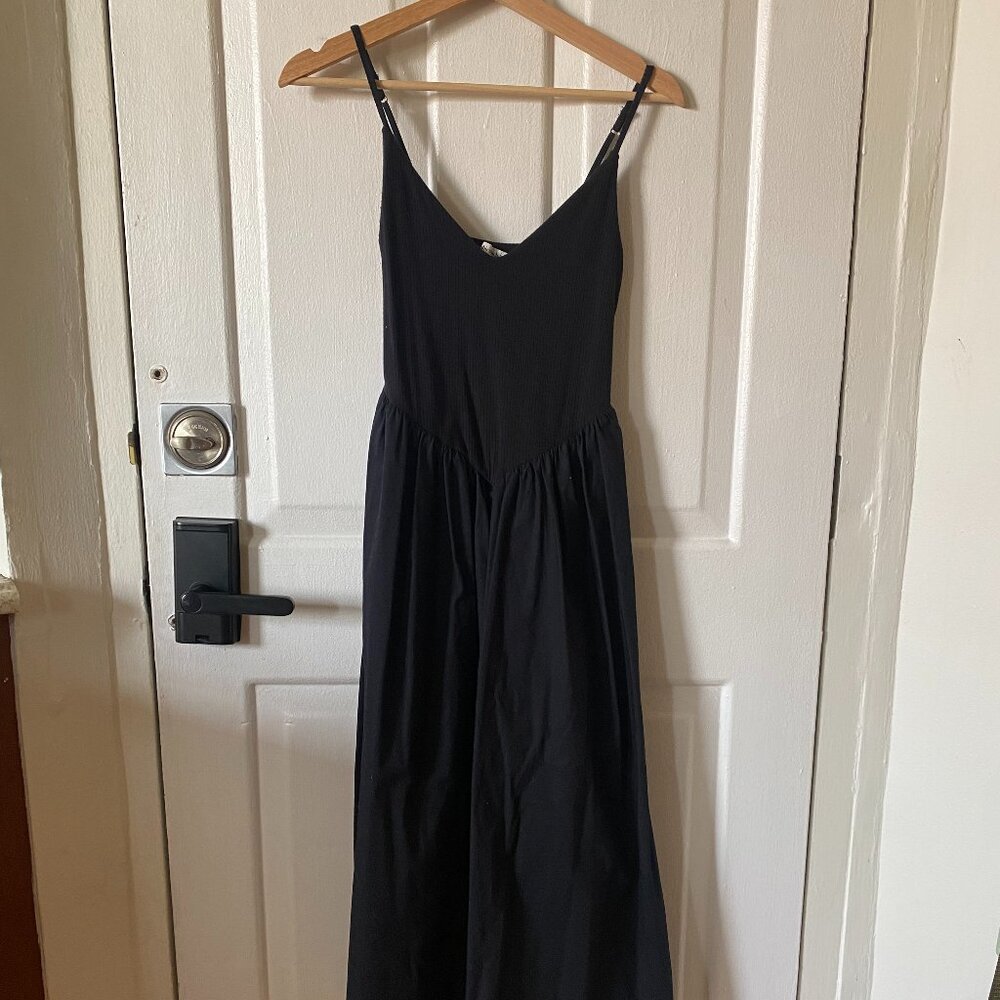 Abercrombie & Fitch Knit Mix Midi Dress - XS